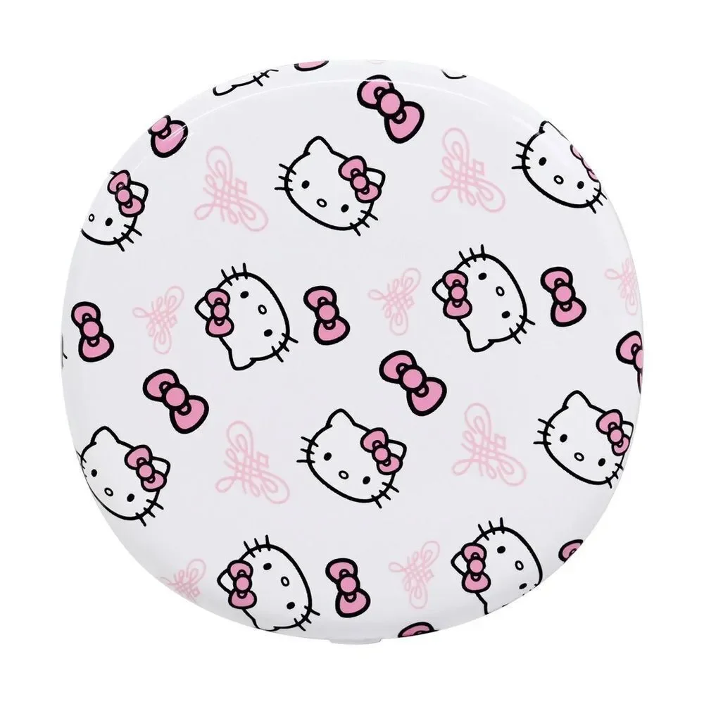 Hello Kitty SuperCute Signature LED Compact Mirror‎ Women's 3X Magnification NEW